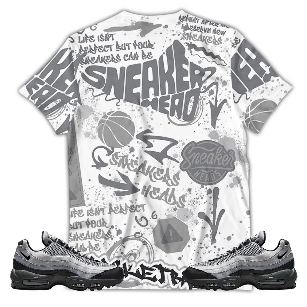 Bunny Tazmanian Hiphop Sneaker Shirt Match 95 Reflective Safari Grey, Air Max 95 Reflective Safari Hoodie Sweatshirt Tee All Over Print MKO Shirt
