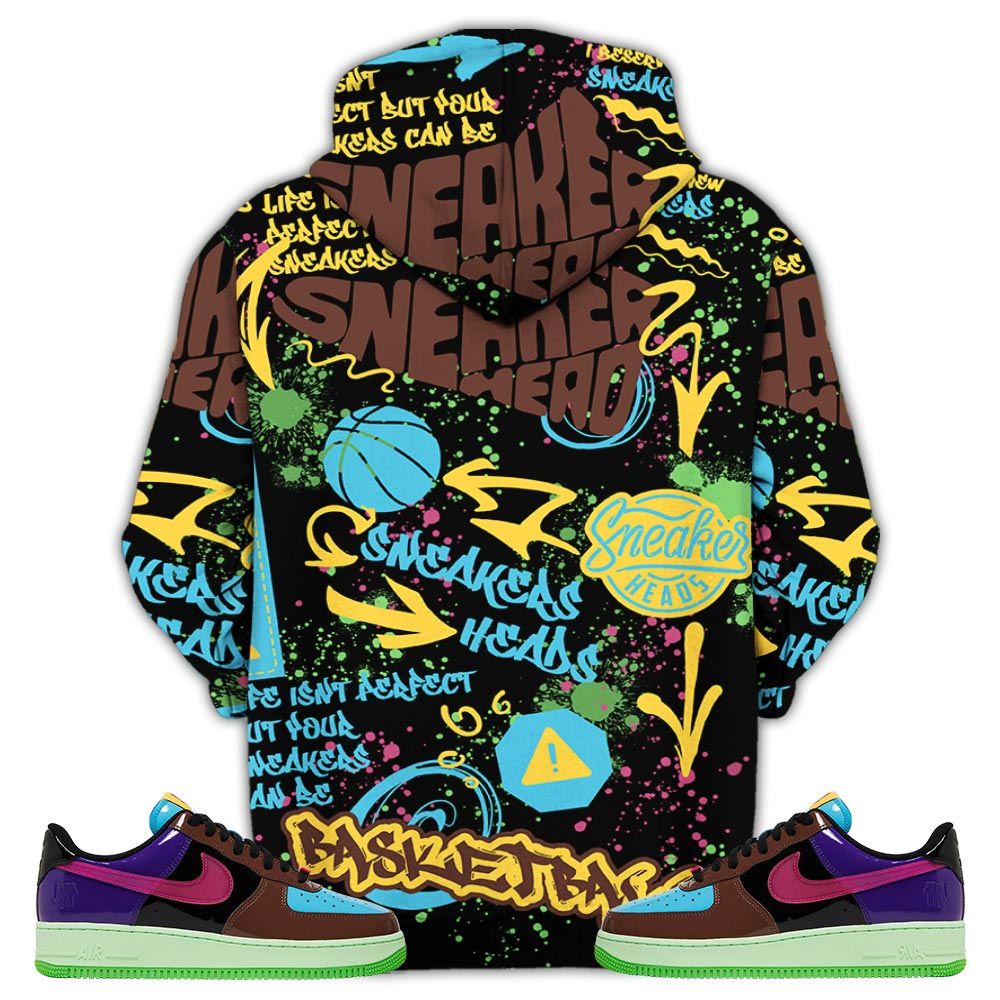Bunny Tazmanian Hiphop Sneaker Shirt Match Af 1 Low Sp Pink Prime, Air Force 1 Undefeated Pink Prime Hoodie Sweatshirt Tee All Over Print MKO Shirt