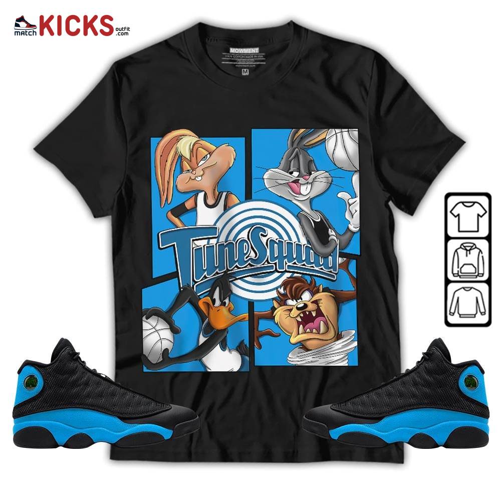Bunny Tazmanian Hiphop Sneaker Shirt Match Black University Blue 13s, Jordan 13 Black University Blue 2022 MKO T-Shirt Bunny Tazmanian Hiphop Sneaker Shirt Match Black University Blue 13s, Jordan 13 Black University Blue 2022 MKO T-Shirt