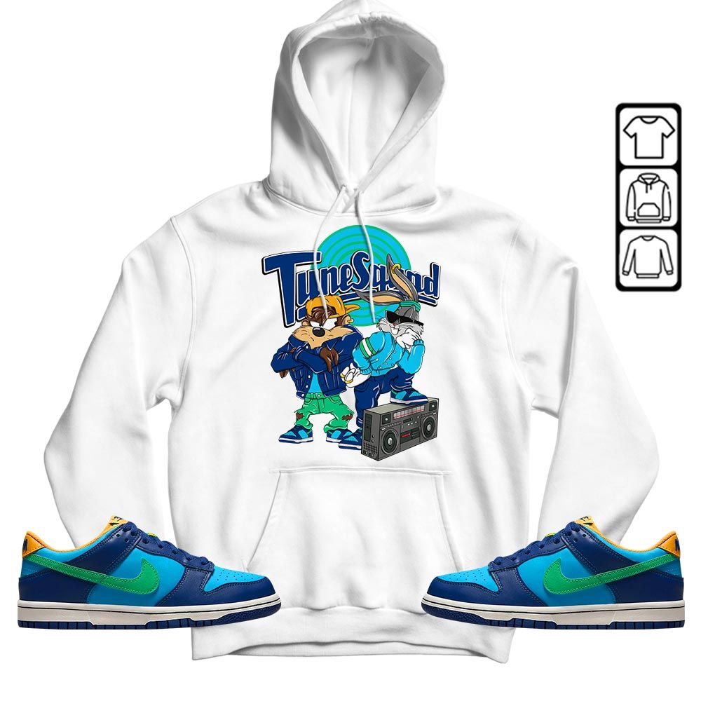 Bunny Tazmanian Hiphop Sneaker Shirt Match Dunk Low GS Kyrie, Dunk Low GS Electric Algae MKO T-Shirt