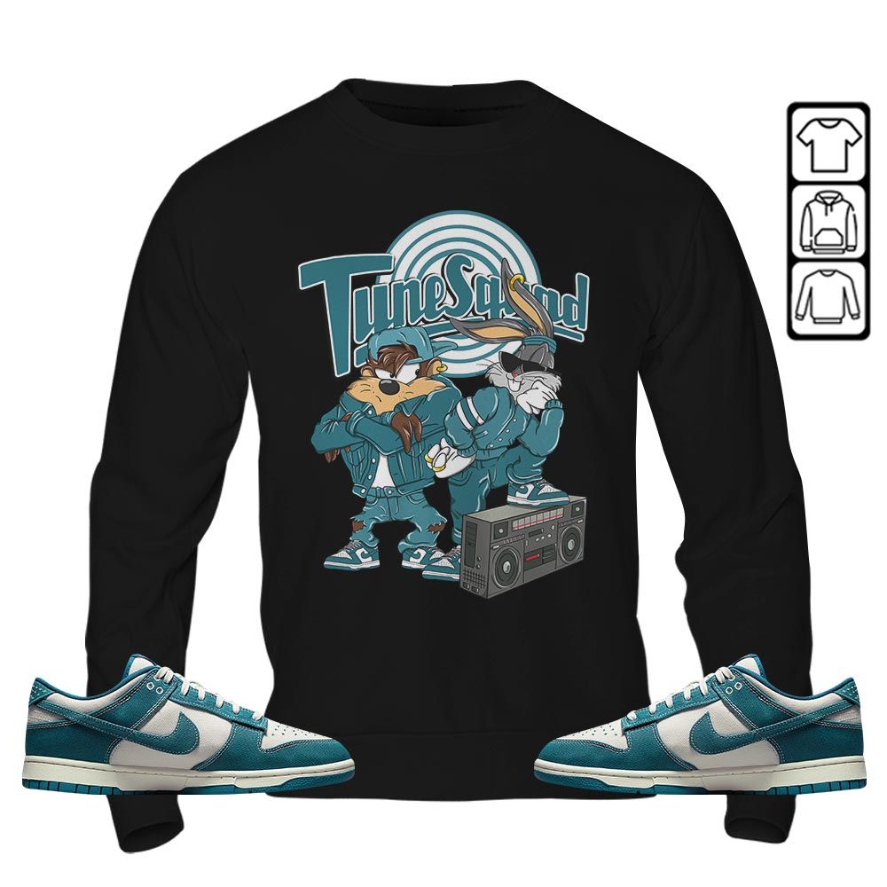Bunny Tazmanian Hiphop Sneaker Shirt Match Dunk Low Industrial Blue, Dunk Low Denim Industrial Blue MKO T-Shirt Bunny Tazmanian Hiphop Sneaker Shirt Match Dunk Low Industrial Blue, Dunk Low Denim Industrial Blue MKO T-Shirt