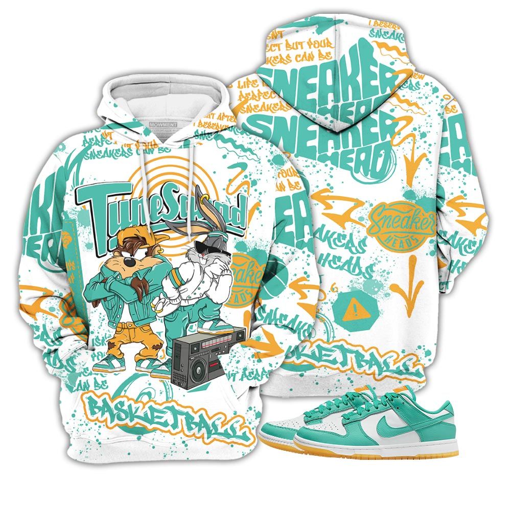 Bunny Tazmanian Hiphop Sneaker Shirt Match Dunk Low Turquoise, Dunk Low Teal Zeal Hoodie Sweatshirt Tee All Over Print MKO Shirt Bunny Tazmanian Hiphop Sneaker Shirt Match Dunk Low Turquoise, Dunk Low Teal Zeal Hoodie Sweatshirt Tee All Over Print MKO Shirt
