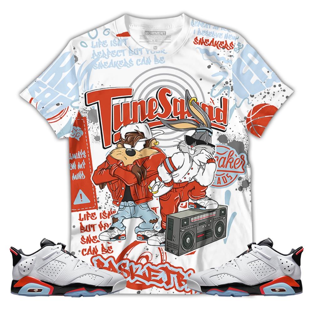Bunny Tazmanian Hiphop Sneaker Shirt Match Golf White Infrared 6S, Jordan 6 Low Golf White Infrared Hoodie Sweatshirt Tee All Over Print MKO Shirt Bunny Tazmanian Hiphop Sneaker Shirt Match Golf White Infrared 6S, Jordan 6 Low Golf White Infrared Hoodie Sweatshirt Tee All Over Print MKO Shirt