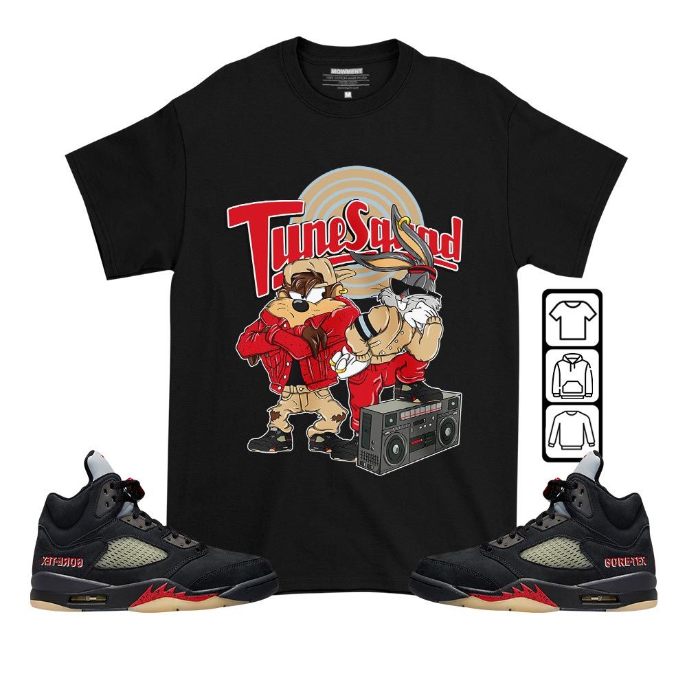 Bunny Tazmanian Hiphop Sneaker Shirt Match Gore-Tex 5s, Jordan 5 GORE-TEX Off Noir MKO T-Shirt Bunny Tazmanian Hiphop Sneaker Shirt Match Gore-Tex 5s, Jordan 5 GORE-TEX Off Noir MKO T-Shirt