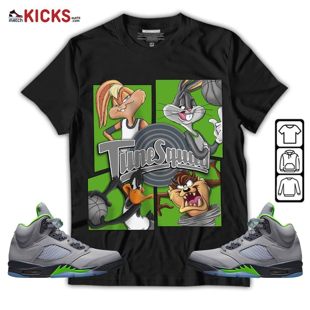 Bunny Tazmanian Hiphop Sneaker Shirt Match Green Bean 5s, Jordan 5 Retro Green Bean MKO T-Shirt Bunny Tazmanian Hiphop Sneaker Shirt Match Green Bean 5s, Jordan 5 Retro Green Bean MKO T-Shirt