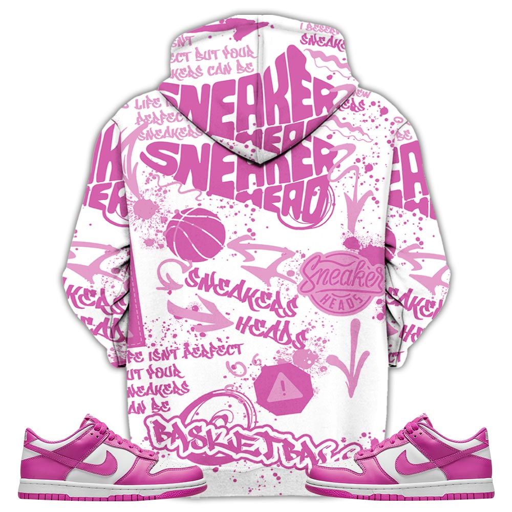 Bunny Tazmanian Hiphop Sneaker Shirt Match Gs Active Fuchsia, Dunk Low Active Fuchsia Hoodie Sweatshirt Tee All Over Print MKO Shirt