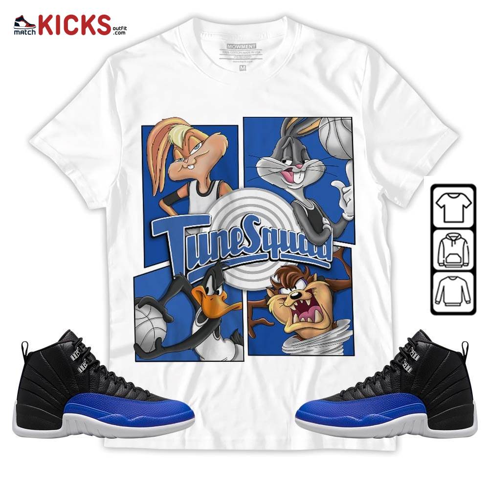 Bunny Tazmanian Hiphop Sneaker Shirt Match Hyper Royal 12s, Jordan 12 Hyper Royal MKO T-Shirt