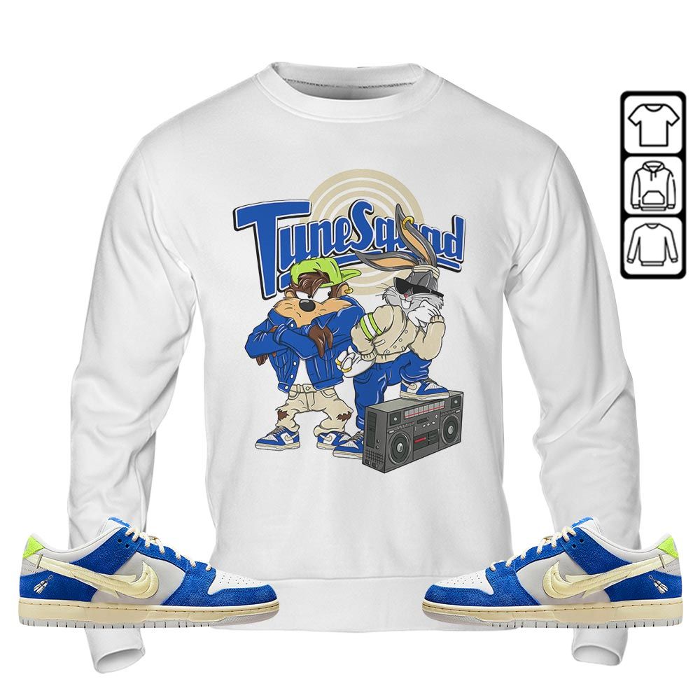 Bunny Tazmanian Hiphop Sneaker Shirt Match Low Fly Streetwear, SB Dunk Low Fly Streetwear MKO T-Shirt Bunny Tazmanian Hiphop Sneaker Shirt Match Low Fly Streetwear, SB Dunk Low Fly Streetwear MKO T-Shirt