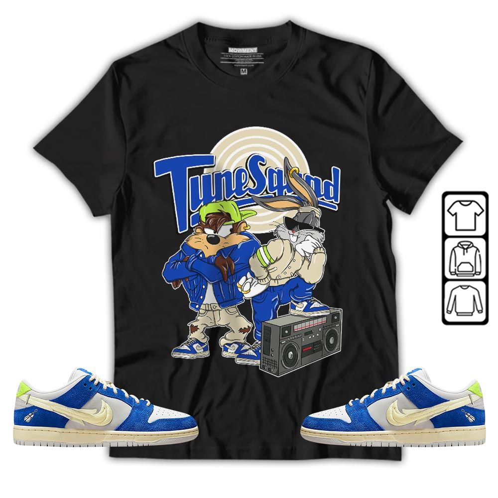 Bunny Tazmanian Hiphop Sneaker Shirt Match Low Fly Streetwear, SB Dunk Low Fly Streetwear MKO T-Shirt Bunny Tazmanian Hiphop Sneaker Shirt Match Low Fly Streetwear, SB Dunk Low Fly Streetwear MKO T-Shirt
