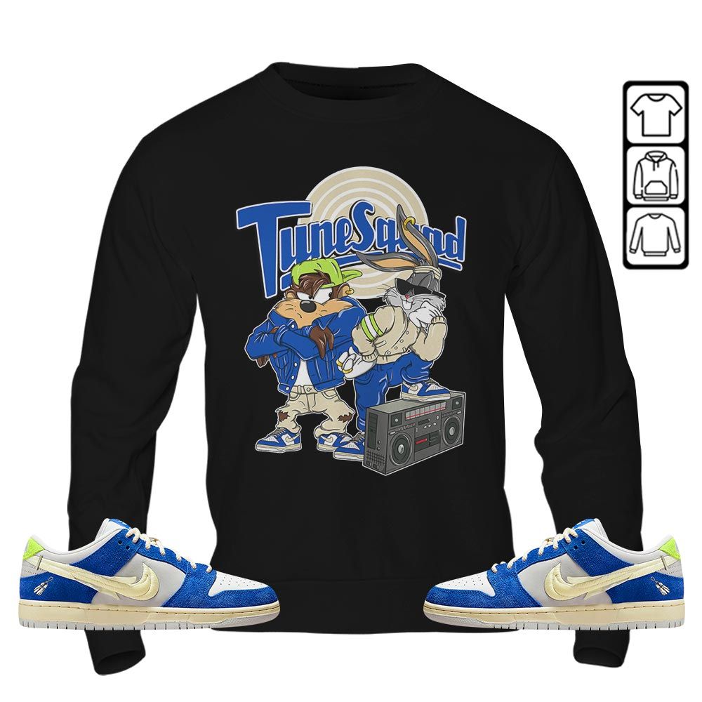 Bunny Tazmanian Hiphop Sneaker Shirt Match Low Fly Streetwear, SB Dunk Low Fly Streetwear MKO T-Shirt Bunny Tazmanian Hiphop Sneaker Shirt Match Low Fly Streetwear, SB Dunk Low Fly Streetwear MKO T-Shirt