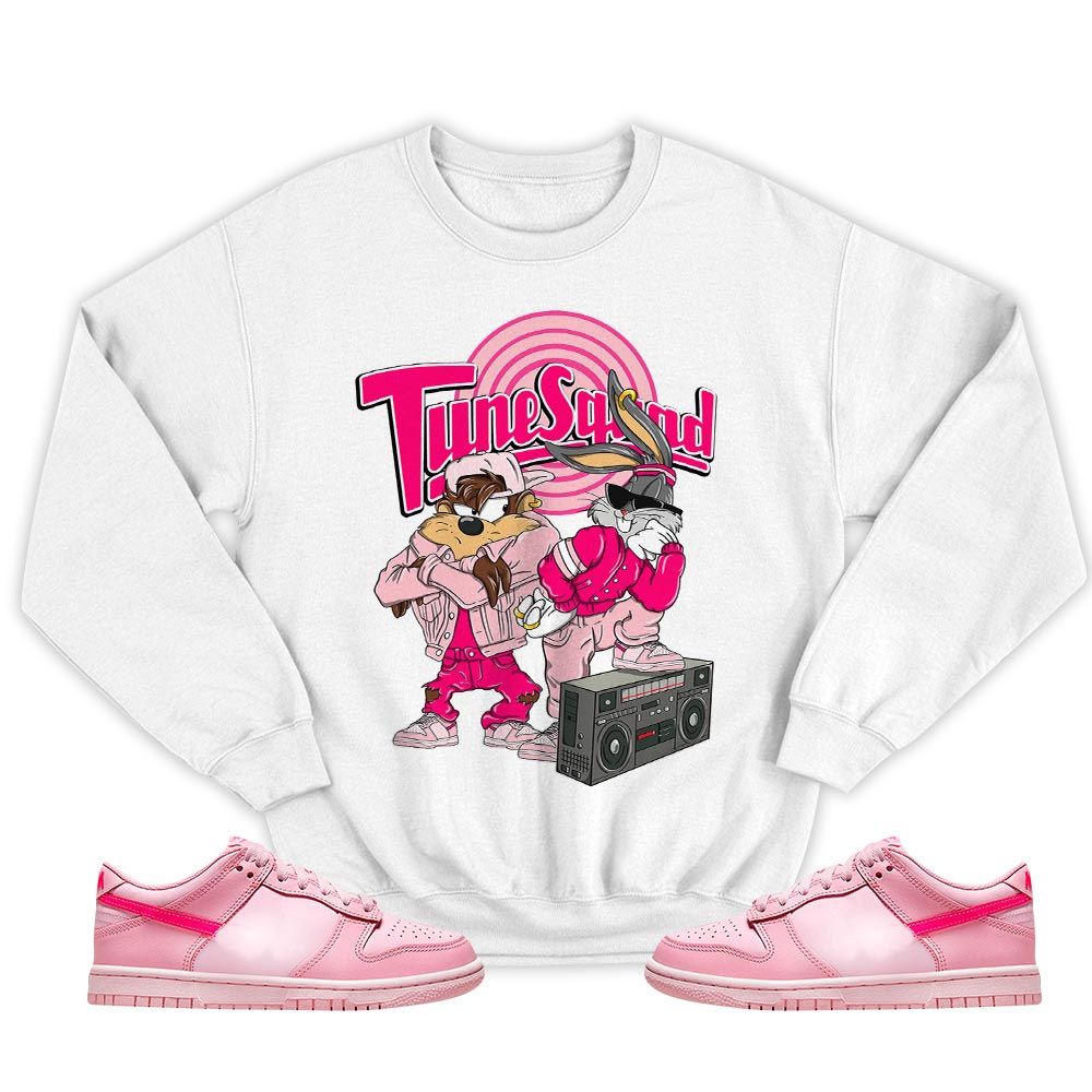 Bunny Tazmanian Hiphop Sneaker Shirt Match Low Triple Pink, Dunk Low Triple Pink MKO T-Shirt Bunny Tazmanian Hiphop Sneaker Shirt Match Low Triple Pink, Dunk Low Triple Pink MKO T-Shirt