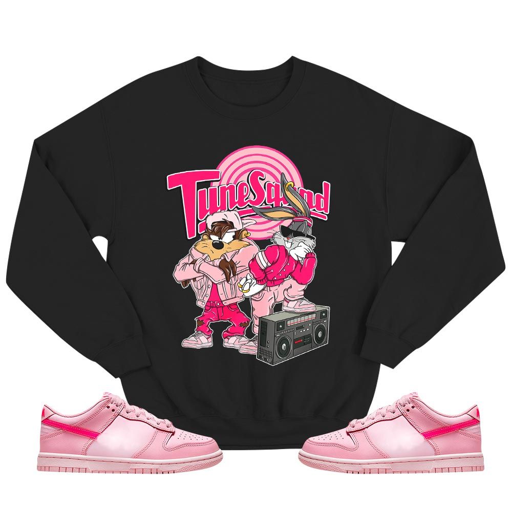 Bunny Tazmanian Hiphop Sneaker Shirt Match Low Triple Pink, Dunk Low Triple Pink MKO T-Shirt Bunny Tazmanian Hiphop Sneaker Shirt Match Low Triple Pink, Dunk Low Triple Pink MKO T-Shirt