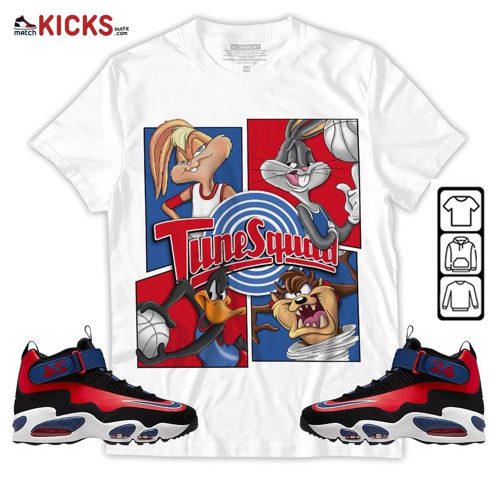 Bunny Tazmanian Hiphop Sneaker Shirt Match Max 1 Navy Red Black, Air Griffey Max 1 Black Red Navy Blue MKO T-Shirt