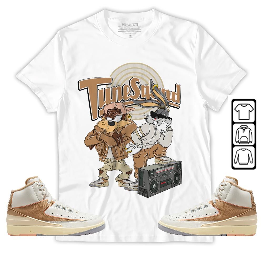 Bunny Tazmanian Hiphop Sneaker Shirt Match Retro Craft 2s, Jordan 2 Craft MKO T-Shirt Bunny Tazmanian Hiphop Sneaker Shirt Match Retro Craft 2s, Jordan 2 Craft MKO T-Shirt