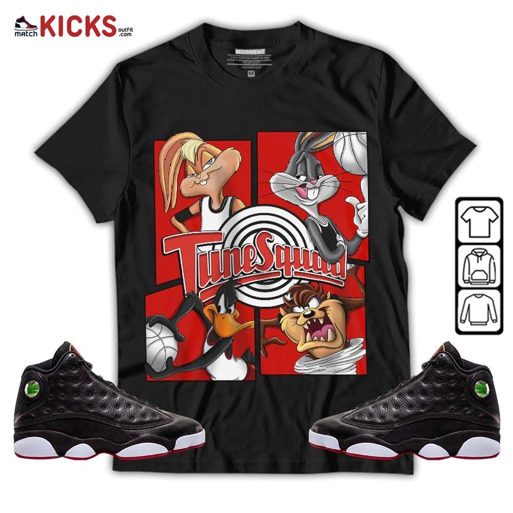 Bunny Tazmanian Hiphop Sneaker Shirt Match Retro Playoffs 13s, Jordan 13 Playoffs MKO T-Shirt