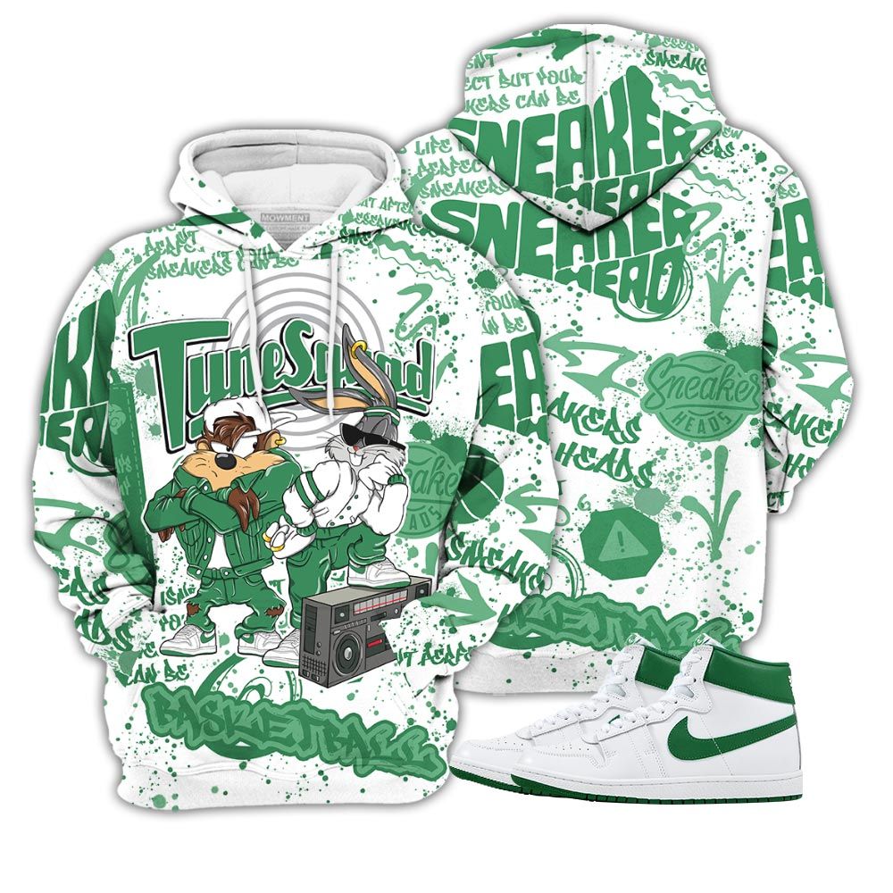 Bunny Tazmanian Hiphop Sneaker Shirt Match Sp Pine Green, Air Ship Sp Pine Green Hoodie Sweatshirt Tee All Over Print MKO Shirt Bunny Tazmanian Hiphop Sneaker Shirt Match Sp Pine Green, Air Ship Sp Pine Green Hoodie Sweatshirt Tee All Over Print MKO Shirt