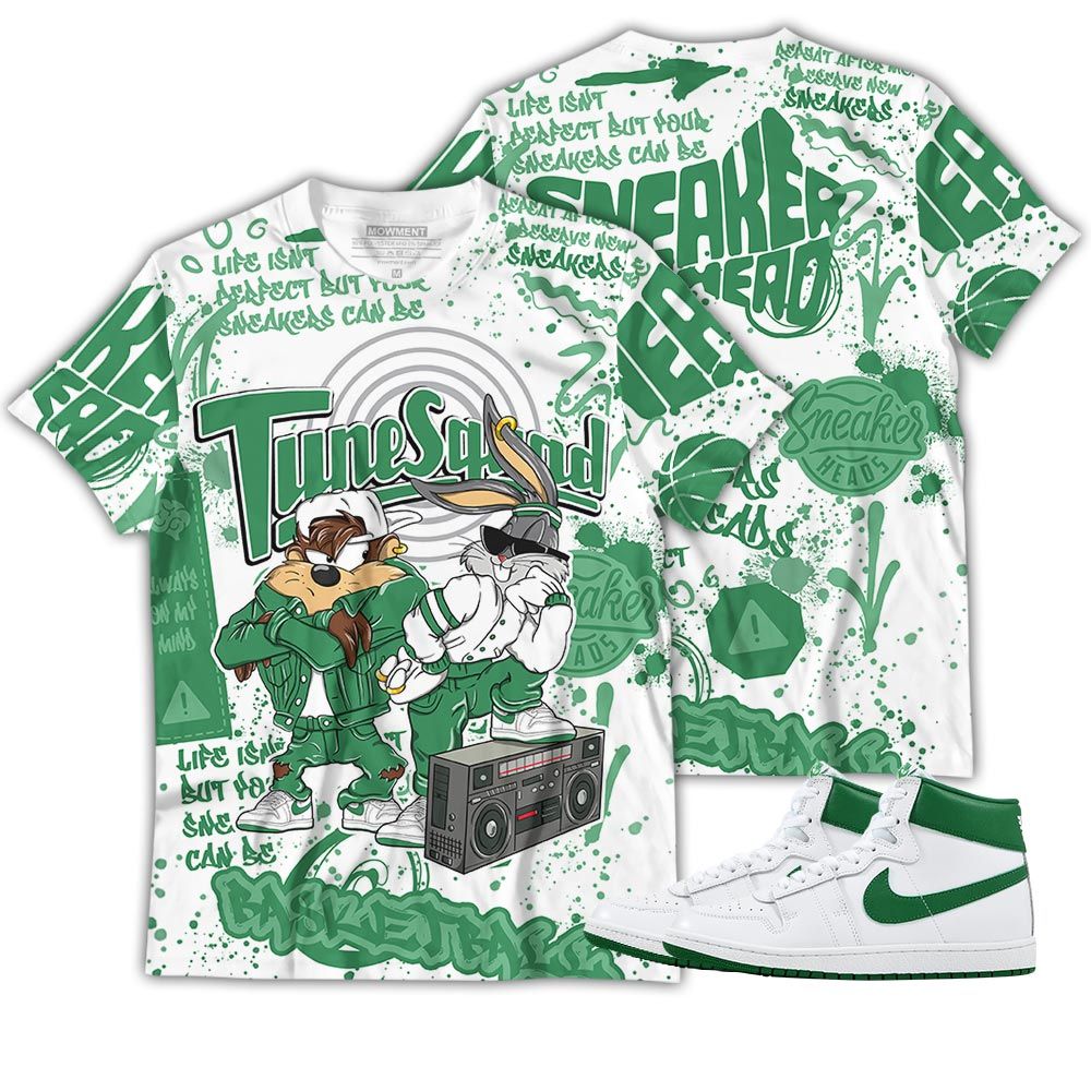 Bunny Tazmanian Hiphop Sneaker Shirt Match Sp Pine Green, Air Ship Sp Pine Green Hoodie Sweatshirt Tee All Over Print MKO Shirt Bunny Tazmanian Hiphop Sneaker Shirt Match Sp Pine Green, Air Ship Sp Pine Green Hoodie Sweatshirt Tee All Over Print MKO Shirt