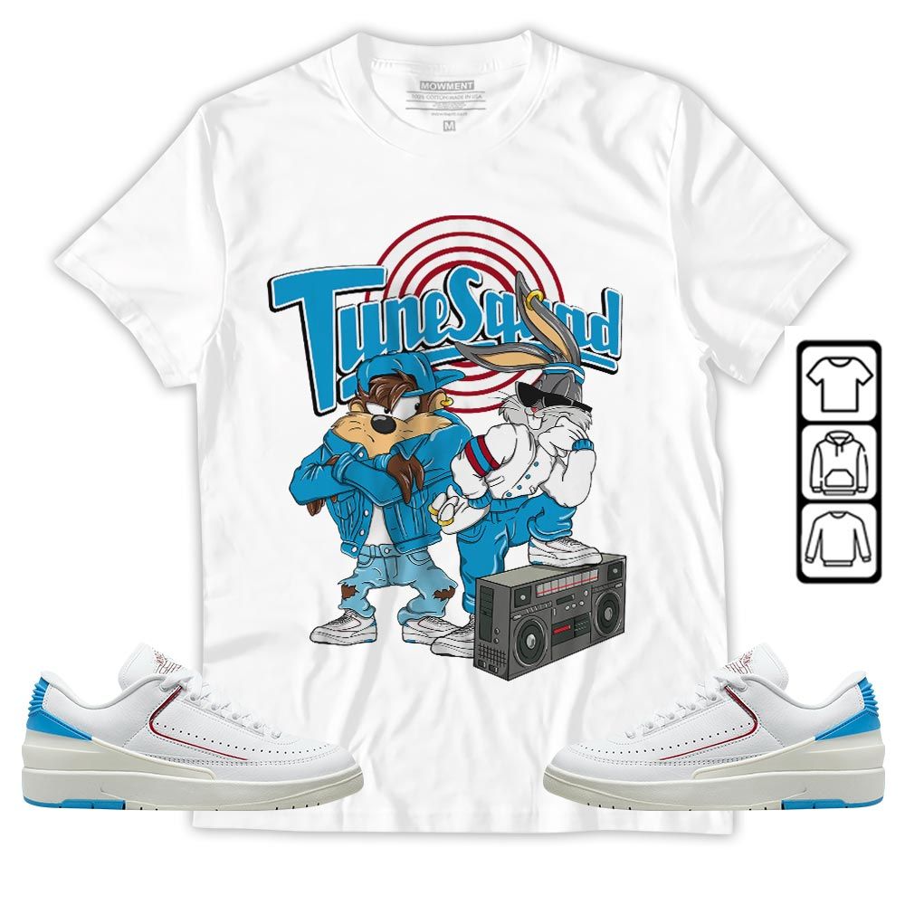 Bunny Tazmanian Hiphop Sneaker Shirt Match University To Chicago 2s, Jordan 2 Low Blue To Chicago MKO T-Shirt Bunny Tazmanian Hiphop Sneaker Shirt Match University To Chicago 2s, Jordan 2 Low Blue To Chicago MKO T-Shirt