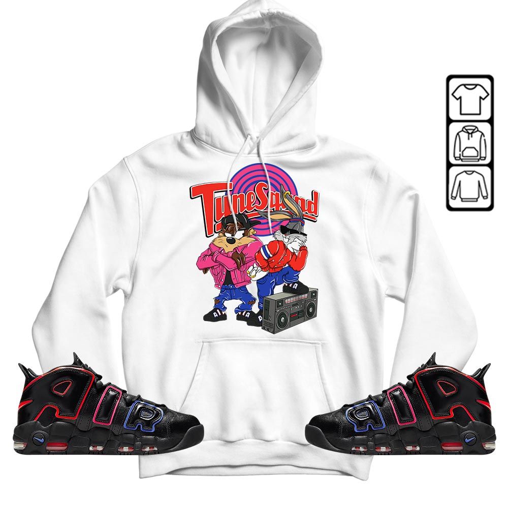 Bunny Tazmanian Hiphop Sneaker Shirt Match Uptempo 96 Electric, Air More Uptempo Electric MKO T-Shirt