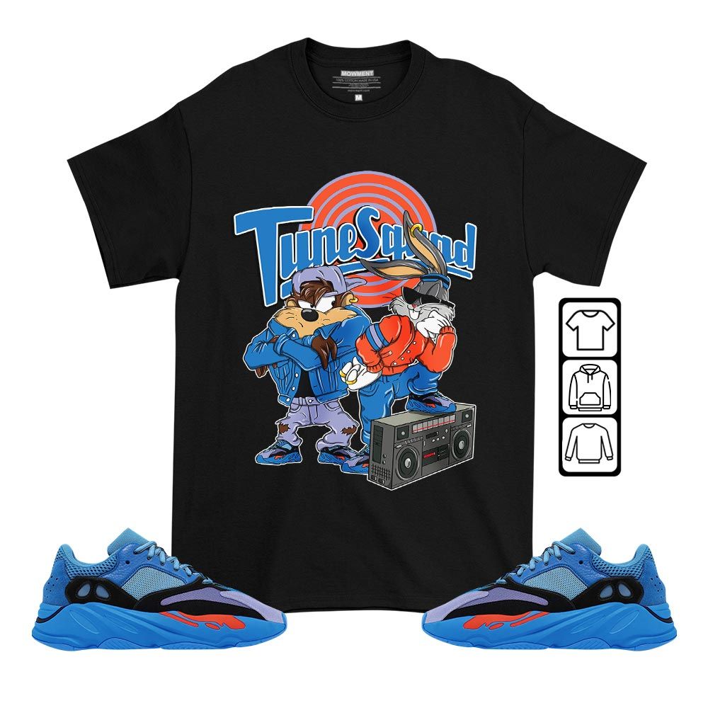 Bunny Tazmanian Hiphop Sneaker Shirt Match V1 Hi-Res Blue 700s, Yeezy 700 V1 Hi-Res Blue MKO T-Shirt Bunny Tazmanian Hiphop Sneaker Shirt Match V1 Hi-Res Blue 700s, Yeezy 700 V1 Hi-Res Blue MKO T-Shirt