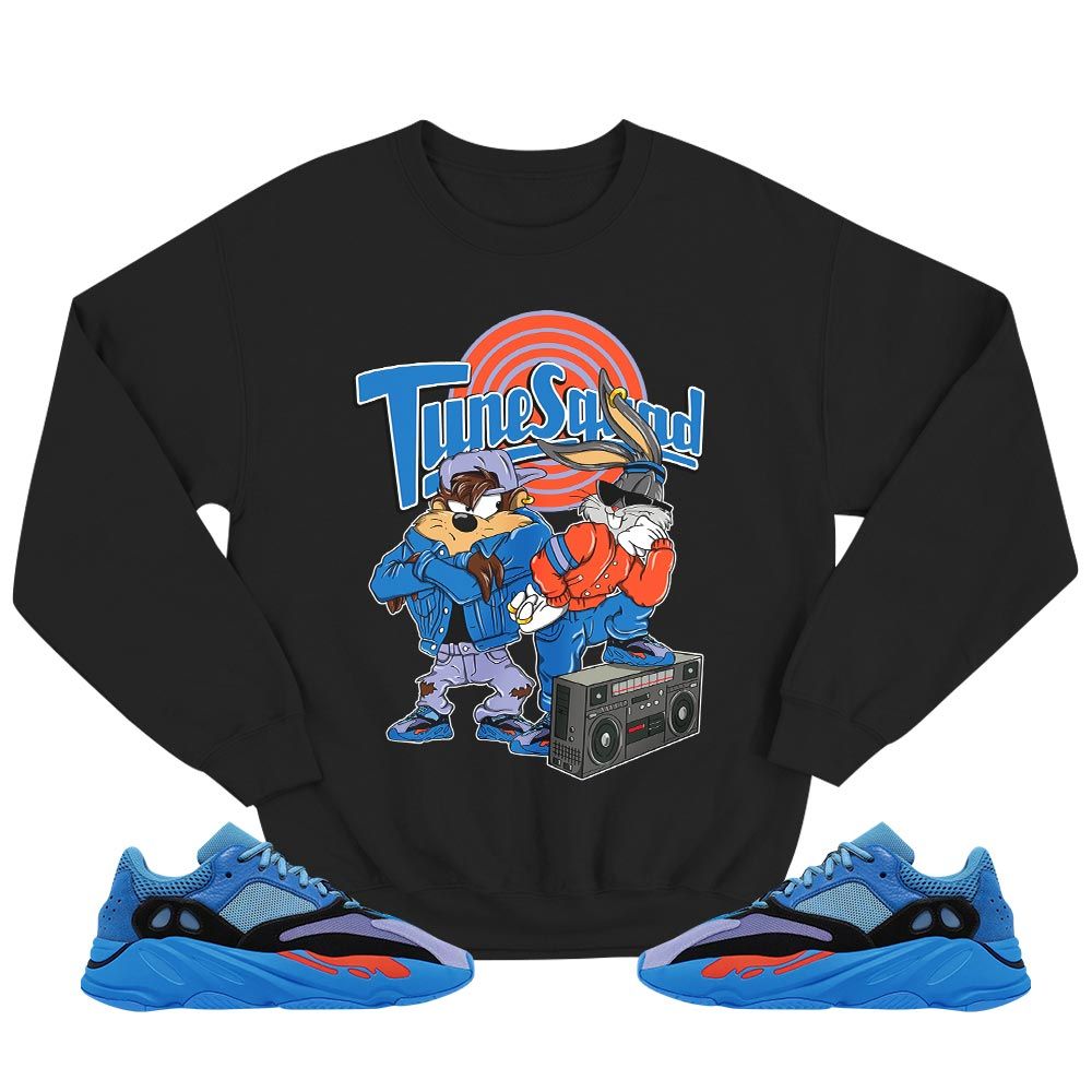 Bunny Tazmanian Hiphop Sneaker Shirt Match V1 Hi-Res Blue 700s, Yeezy 700 V1 Hi-Res Blue MKO T-Shirt Bunny Tazmanian Hiphop Sneaker Shirt Match V1 Hi-Res Blue 700s, Yeezy 700 V1 Hi-Res Blue MKO T-Shirt