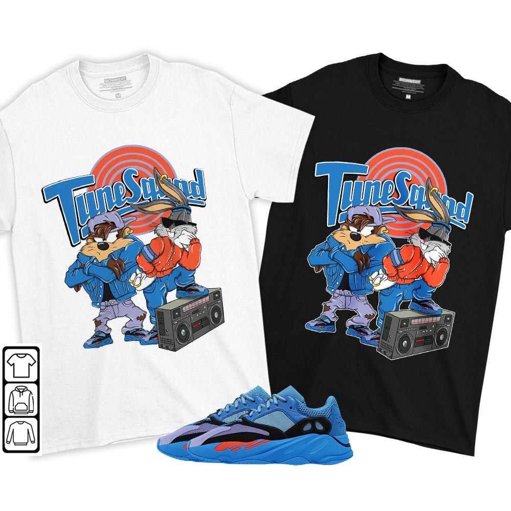 Bunny Tazmanian Hiphop Sneaker Shirt Match V1 Hi-Res Blue 700s, Yeezy 700 V1 Hi-Res Blue MKO T-Shirt Bunny Tazmanian Hiphop Sneaker Shirt Match V1 Hi-Res Blue 700s, Yeezy 700 V1 Hi-Res Blue MKO T-Shirt