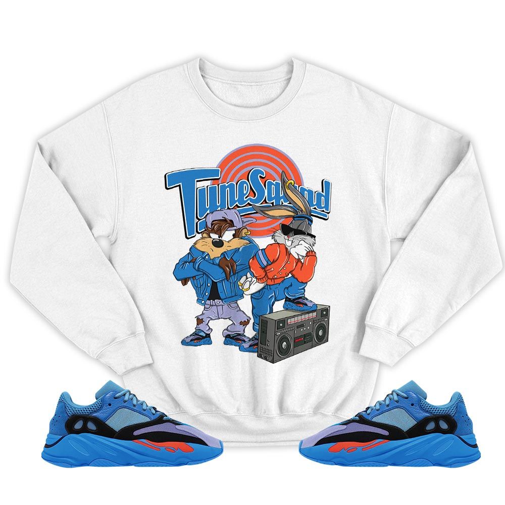 Bunny Tazmanian Hiphop Sneaker Shirt Match V1 Hi-Res Blue 700s, Yeezy 700 V1 Hi-Res Blue MKO T-Shirt Bunny Tazmanian Hiphop Sneaker Shirt Match V1 Hi-Res Blue 700s, Yeezy 700 V1 Hi-Res Blue MKO T-Shirt