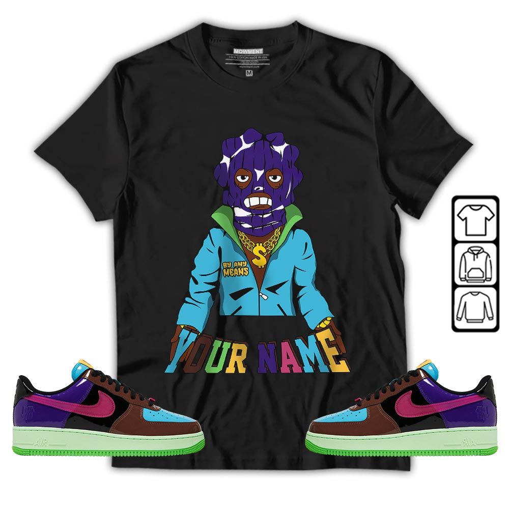 By Any Means Custom Sneaker Shirt Match AF 1 Low SP Pink Prime, Air Force 1 Undefeated Pink Prime MKO Sweatshirt By Any Means Custom Sneaker Shirt Match AF 1 Low SP Pink Prime, Air Force 1 Undefeated Pink Prime MKO Sweatshirt