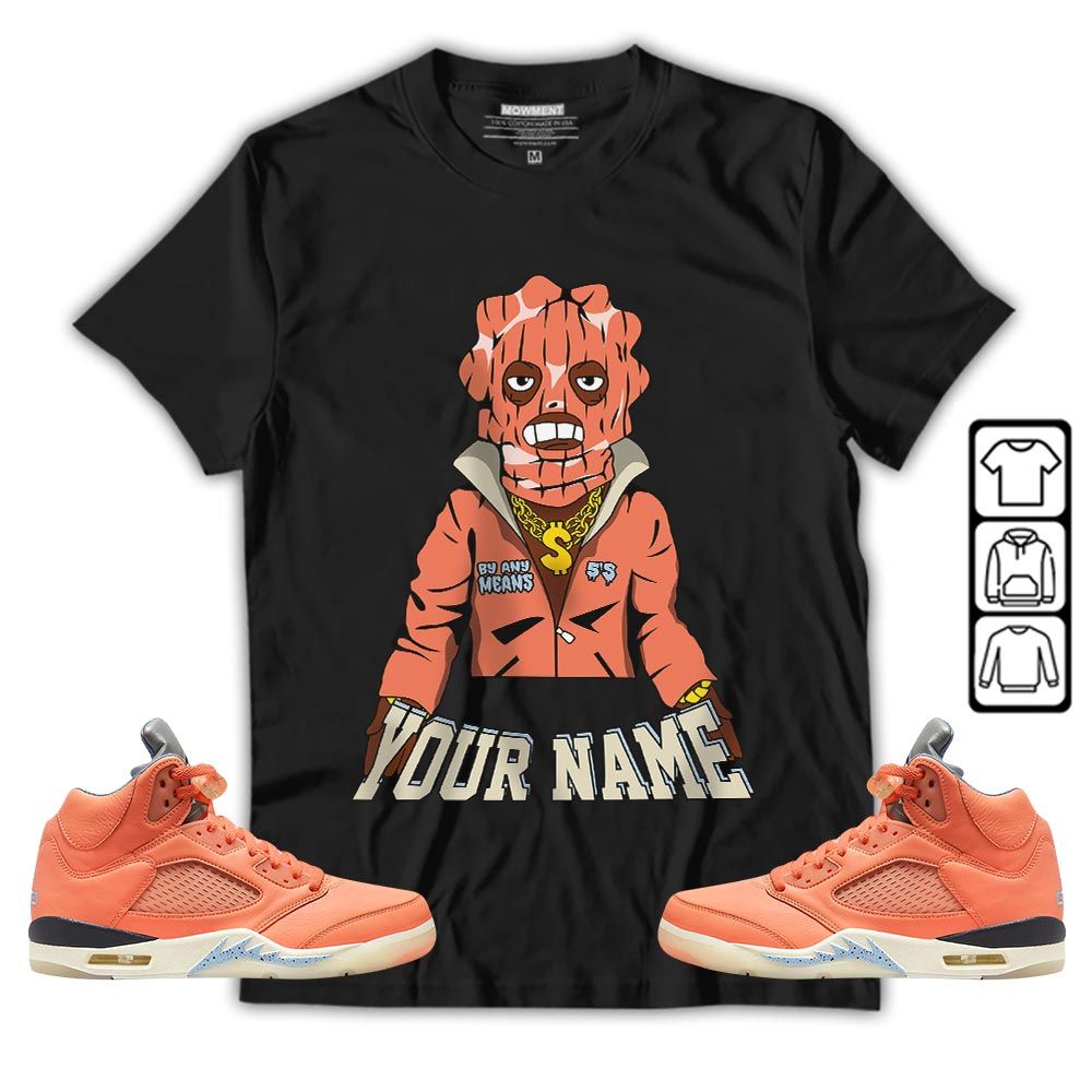 By Any Means Custom Sneaker Shirt Match Crimson Bliss 5s, Jordan 5 DJ Khaled Crimson Bliss MKO T-Shirt By Any Means Custom Sneaker Shirt Match Crimson Bliss 5s, Jordan 5 DJ Khaled Crimson Bliss MKO T-Shirt
