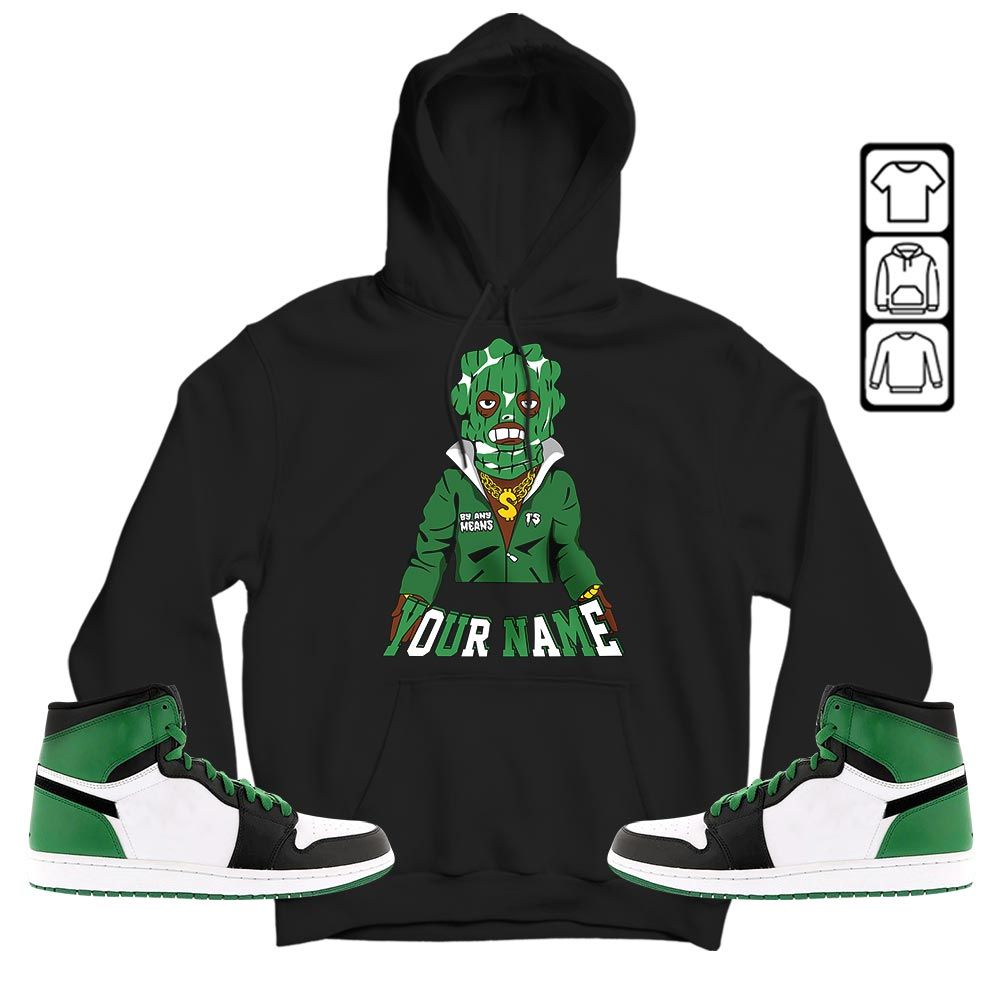 By Any Means Custom Sneaker Shirt Match OG Celtics 1s, Jordan 1 High OG Celtics MKO T-Shirt By Any Means Custom Sneaker Shirt Match OG Celtics 1s, Jordan 1 High OG Celtics MKO T-Shirt