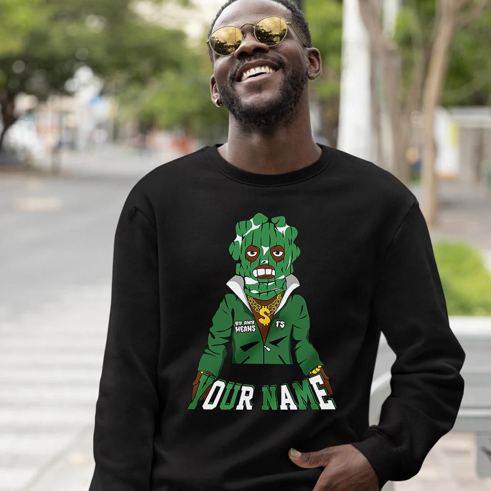 By Any Means Custom Sneaker Shirt Match OG Celtics 1s, Jordan 1 High OG Celtics MKO T-Shirt By Any Means Custom Sneaker Shirt Match OG Celtics 1s, Jordan 1 High OG Celtics MKO T-Shirt