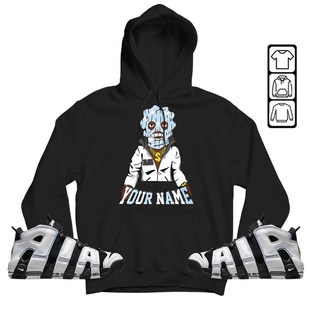 By Any Means Custom Sneaker Shirt Match Uptempo Cobalt Bliss, Air More Uptempo Cobalt Bliss MKO Hoodie By Any Means Custom Sneaker Shirt Match Uptempo Cobalt Bliss, Air More Uptempo Cobalt Bliss MKO Hoodie