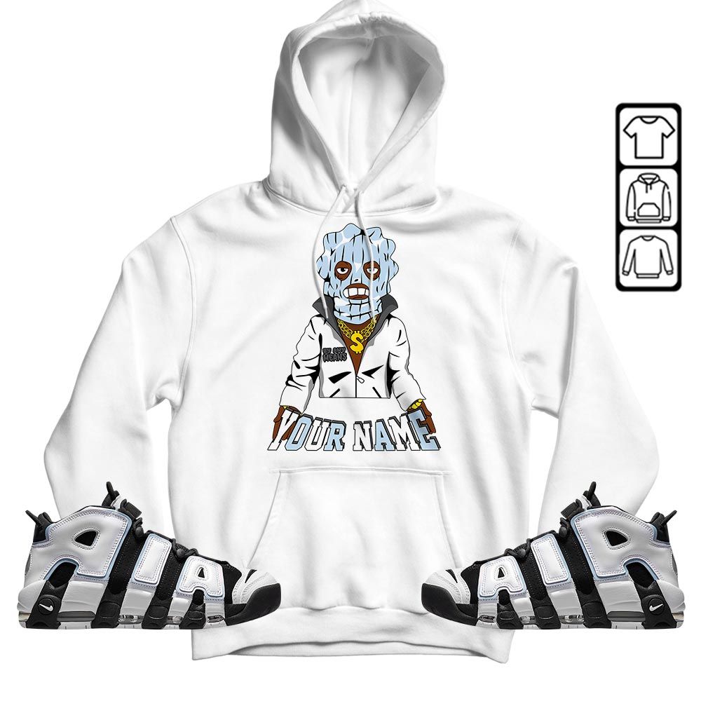 By Any Means Custom Sneaker Shirt Match Uptempo Cobalt Bliss, Air More Uptempo Cobalt Bliss MKO T-Shirt By Any Means Custom Sneaker Shirt Match Uptempo Cobalt Bliss, Air More Uptempo Cobalt Bliss MKO T-Shirt