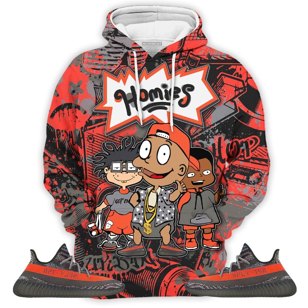 Cartoon 90S Homies Sneaker Shirt Match Boots 350 V2 Dark Beluga, Yeezy 350 V2 Carbon Beluga Hoodie Sweatshirt Tee All Over Print MKO Shirt Cartoon 90S Homies Sneaker Shirt Match Boots 350 V2 Dark Beluga, Yeezy 350 V2 Carbon Beluga Hoodie Sweatshirt Tee All Over Print MKO Shirt