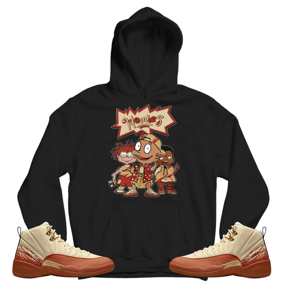 Cartoon 90s Homies Sneaker Shirt Match Eastside Golf 12s, Jordan 12 Retro Eastside Golf MKO T-Shirt