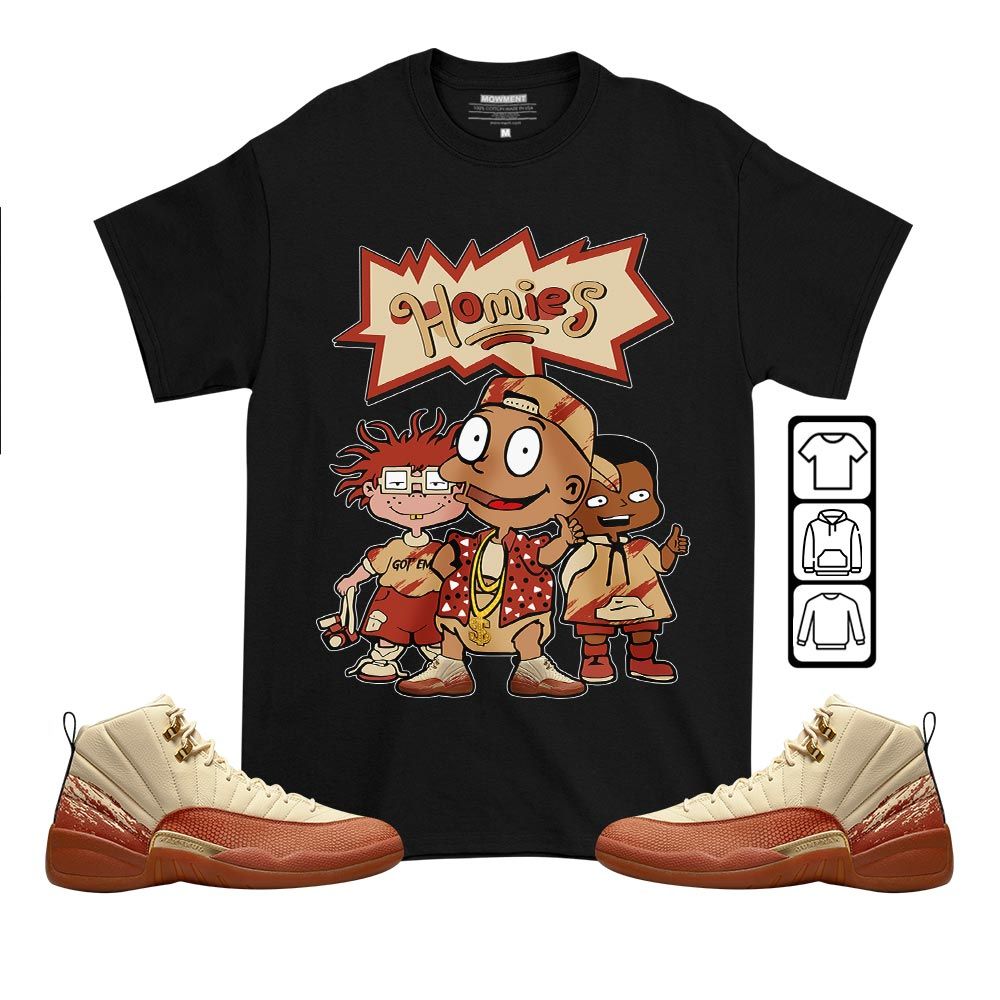 Cartoon 90s Homies Sneaker Shirt Match Eastside Golf 12s, Jordan 12 Retro Eastside Golf MKO T-Shirt Cartoon 90s Homies Sneaker Shirt Match Eastside Golf 12s, Jordan 12 Retro Eastside Golf MKO T-Shirt