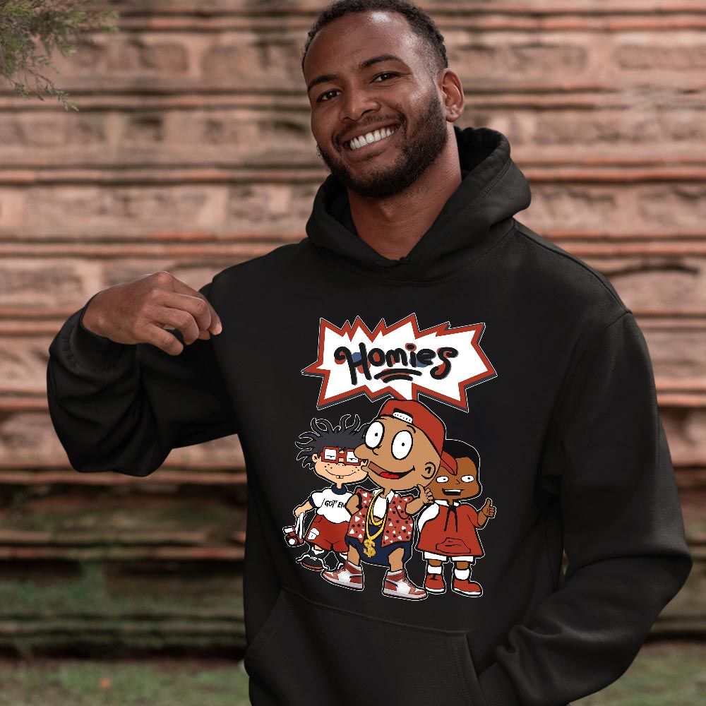 Cartoon 90s Homies Sneaker Shirt Match Eastside Golf 1s, Jordan 1 High Eastside Golf MKO T-Shirt Cartoon 90s Homies Sneaker Shirt Match Eastside Golf 1s, Jordan 1 High Eastside Golf MKO T-Shirt
