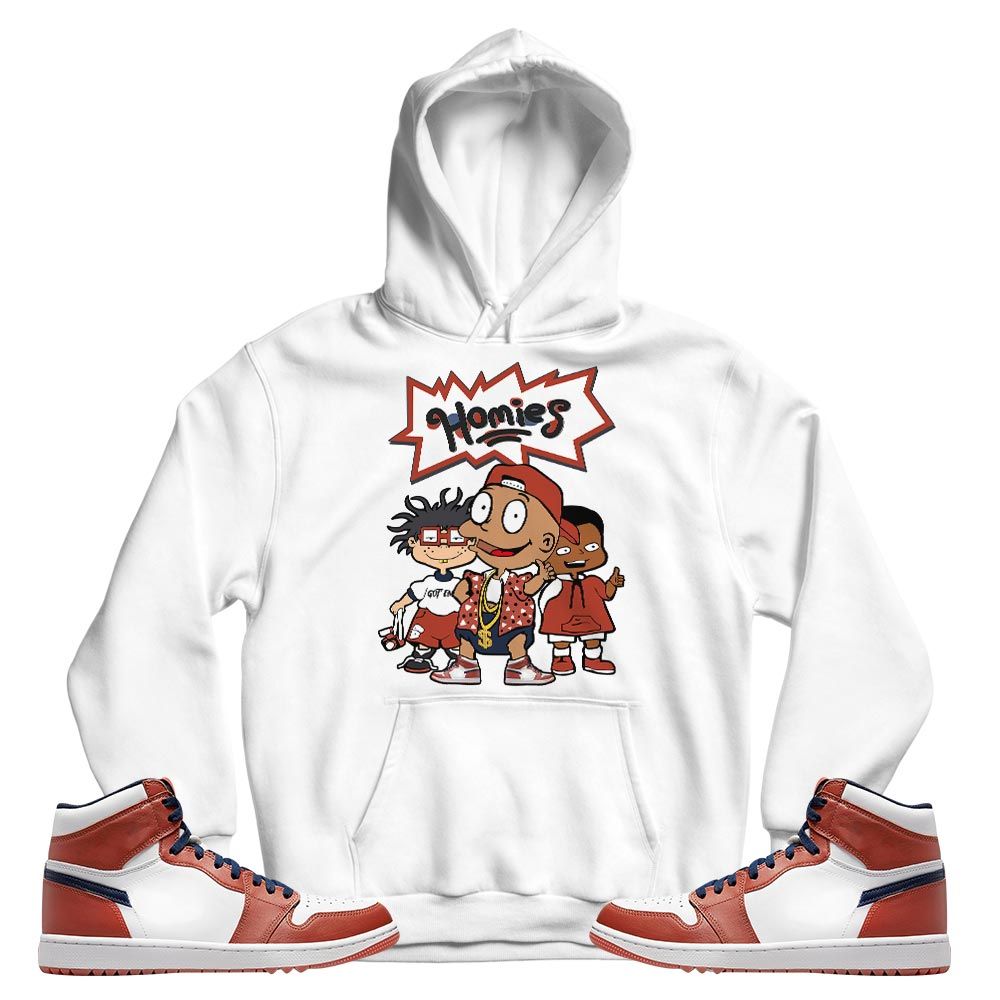 Cartoon 90s Homies Sneaker Shirt Match Eastside Golf 1s, Jordan 1 High Eastside Golf MKO T-Shirt Cartoon 90s Homies Sneaker Shirt Match Eastside Golf 1s, Jordan 1 High Eastside Golf MKO T-Shirt