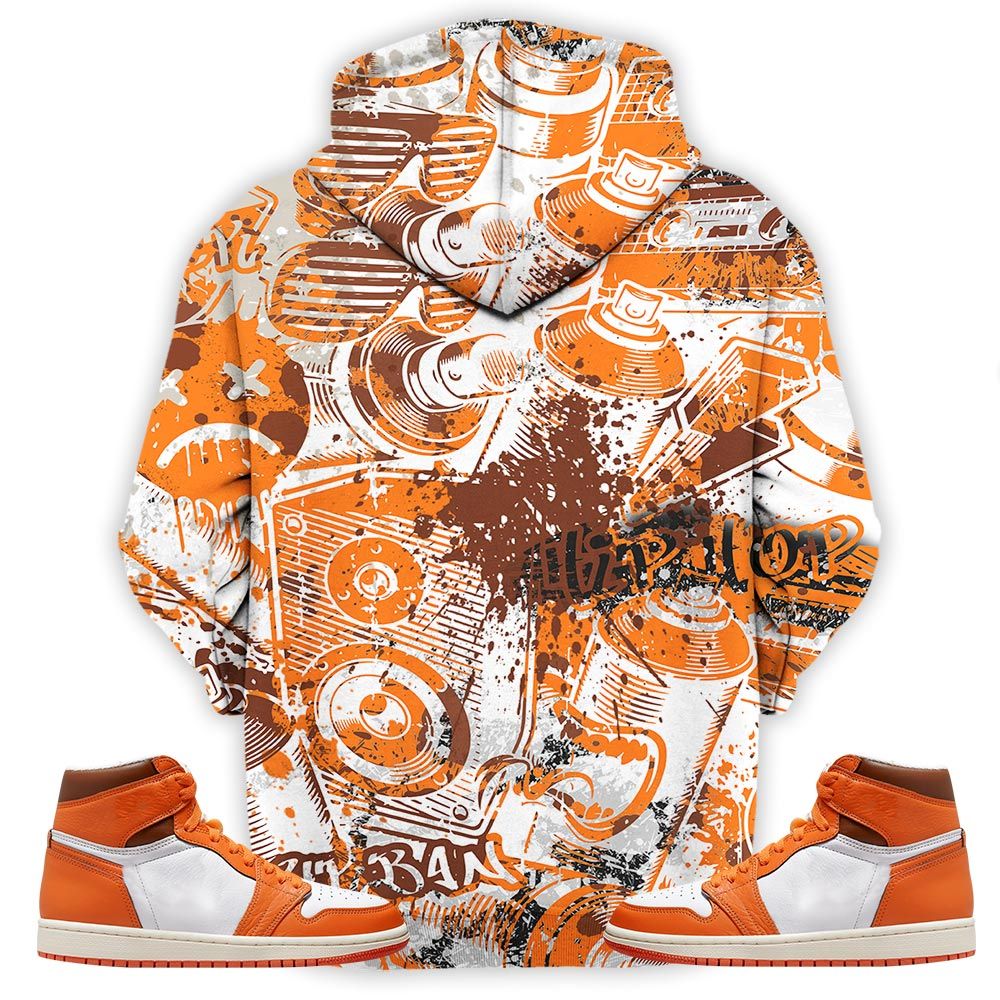 Cartoon 90S Homies Sneaker Shirt Match High Og Starfish 1S, Jordan 1 Retro High Og Starfish Hoodie Sweatshirt Tee All Over Print MKO Shirt
