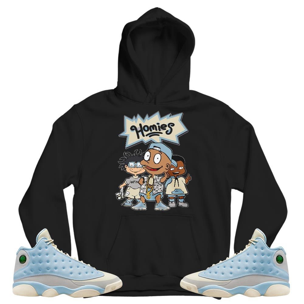 Cartoon 90s Homies Sneaker Shirt Match SoleFly 13s, Jordan 13 Retro SoleFly MKO T-Shirt