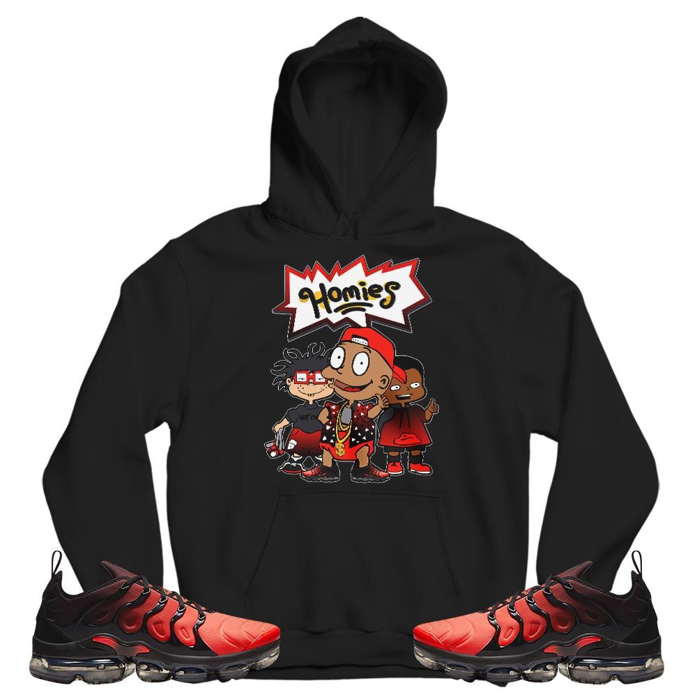 Cartoon 90s Homies Sneaker Shirt Match Vapormax Plus Red Black, Air VaporMax Plus Darth Maul MKO T-Shirt