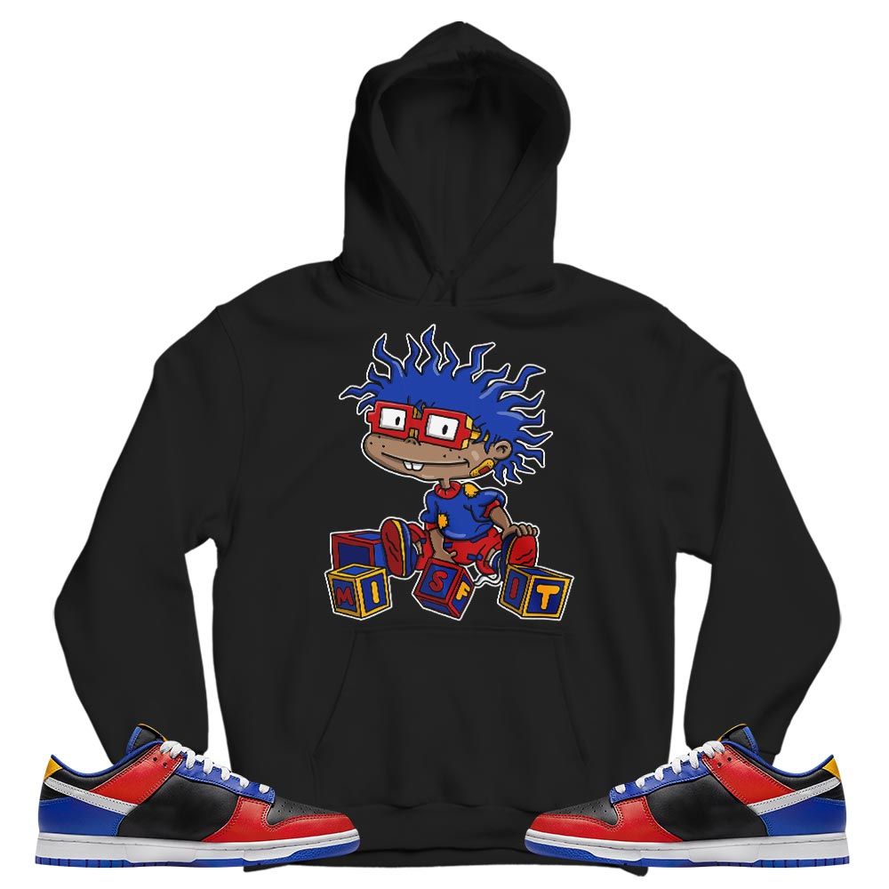 Cartoon 90s Misfit Sneaker Shirt Match Dunk Low TSU, Dunk Low TSU Tiger MKO T-Shirt