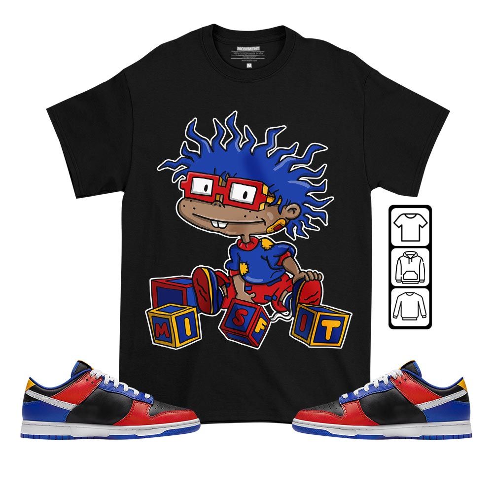Cartoon 90s Misfit Sneaker Shirt Match Dunk Low TSU, Dunk Low TSU Tiger MKO T-Shirt Cartoon 90s Misfit Sneaker Shirt Match Dunk Low TSU, Dunk Low TSU Tiger MKO T-Shirt
