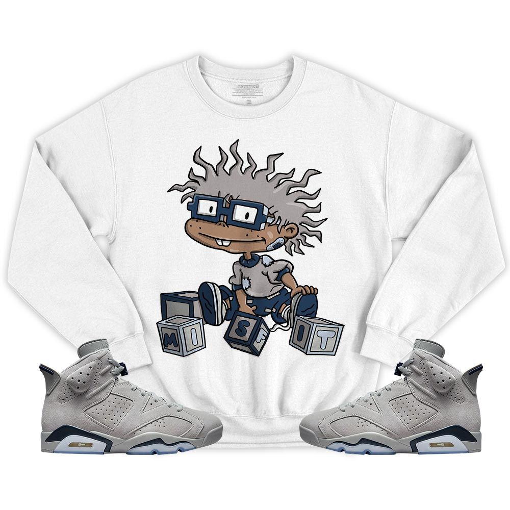 Cartoon 90s Misfit Sneaker Shirt Match Georgetown 6s, Jordan 6 Retro Georgetown MKO T-Shirt Cartoon 90s Misfit Sneaker Shirt Match Georgetown 6s, Jordan 6 Retro Georgetown MKO T-Shirt