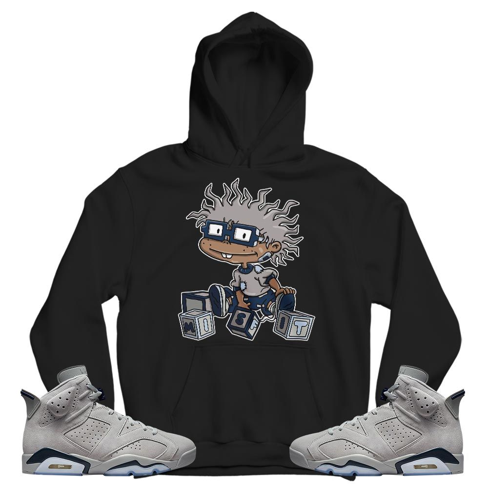 Cartoon 90s Misfit Sneaker Shirt Match Georgetown 6s, Jordan 6 Retro Georgetown MKO T-Shirt