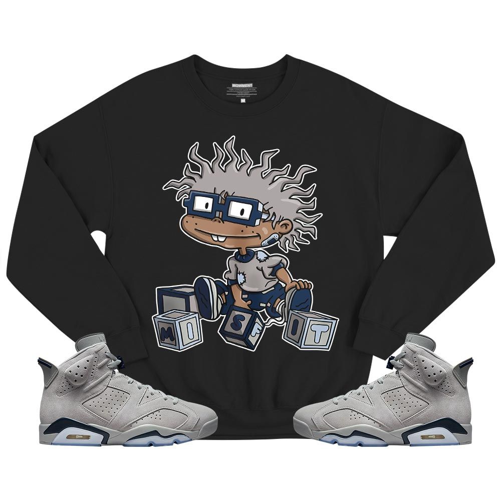 Cartoon 90s Misfit Sneaker Shirt Match Georgetown 6s, Jordan 6 Retro Georgetown MKO T-Shirt Cartoon 90s Misfit Sneaker Shirt Match Georgetown 6s, Jordan 6 Retro Georgetown MKO T-Shirt