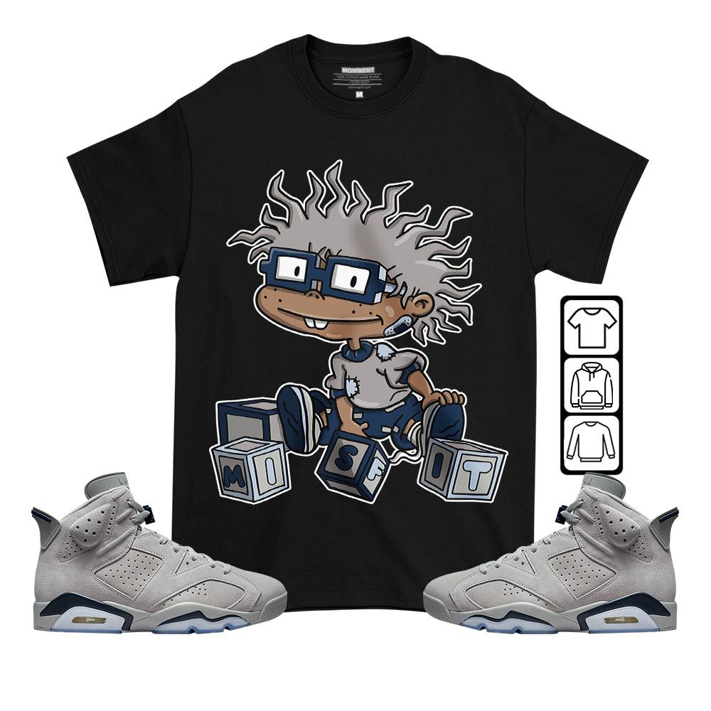 Cartoon 90s Misfit Sneaker Shirt Match Georgetown 6s, Jordan 6 Retro Georgetown MKO T-Shirt Cartoon 90s Misfit Sneaker Shirt Match Georgetown 6s, Jordan 6 Retro Georgetown MKO T-Shirt
