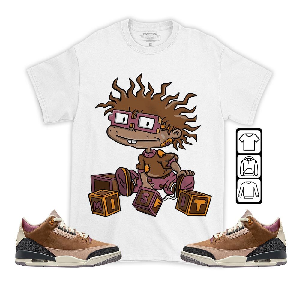 Cartoon 90s Misfit Sneaker Shirt Match Retro Archaeo Brown 3s, Jordan 3 Archaeo Brown MKO T-Shirt Cartoon 90s Misfit Sneaker Shirt Match Retro Archaeo Brown 3s, Jordan 3 Archaeo Brown MKO T-Shirt