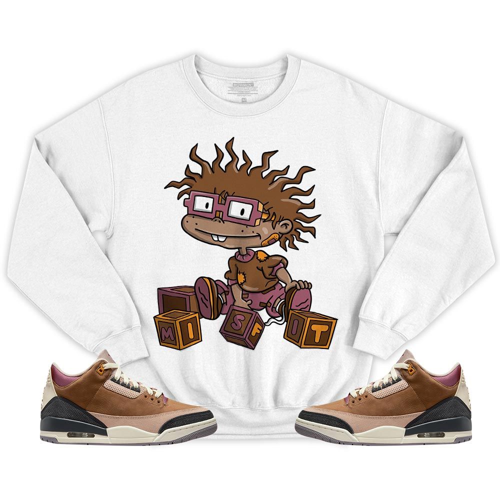 Cartoon 90s Misfit Sneaker Shirt Match Retro Archaeo Brown 3s, Jordan 3 Archaeo Brown MKO T-Shirt Cartoon 90s Misfit Sneaker Shirt Match Retro Archaeo Brown 3s, Jordan 3 Archaeo Brown MKO T-Shirt