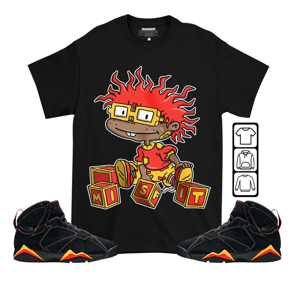 Cartoon 90s Misfit Sneaker Shirt Match Retro Citrus 7s, Jordan 7 Retro Citrus MKO T-Shirt Cartoon 90s Misfit Sneaker Shirt Match Retro Citrus 7s, Jordan 7 Retro Citrus MKO T-Shirt
